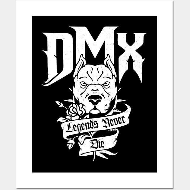 DMX Legends Never Die Wall Art by Scud"